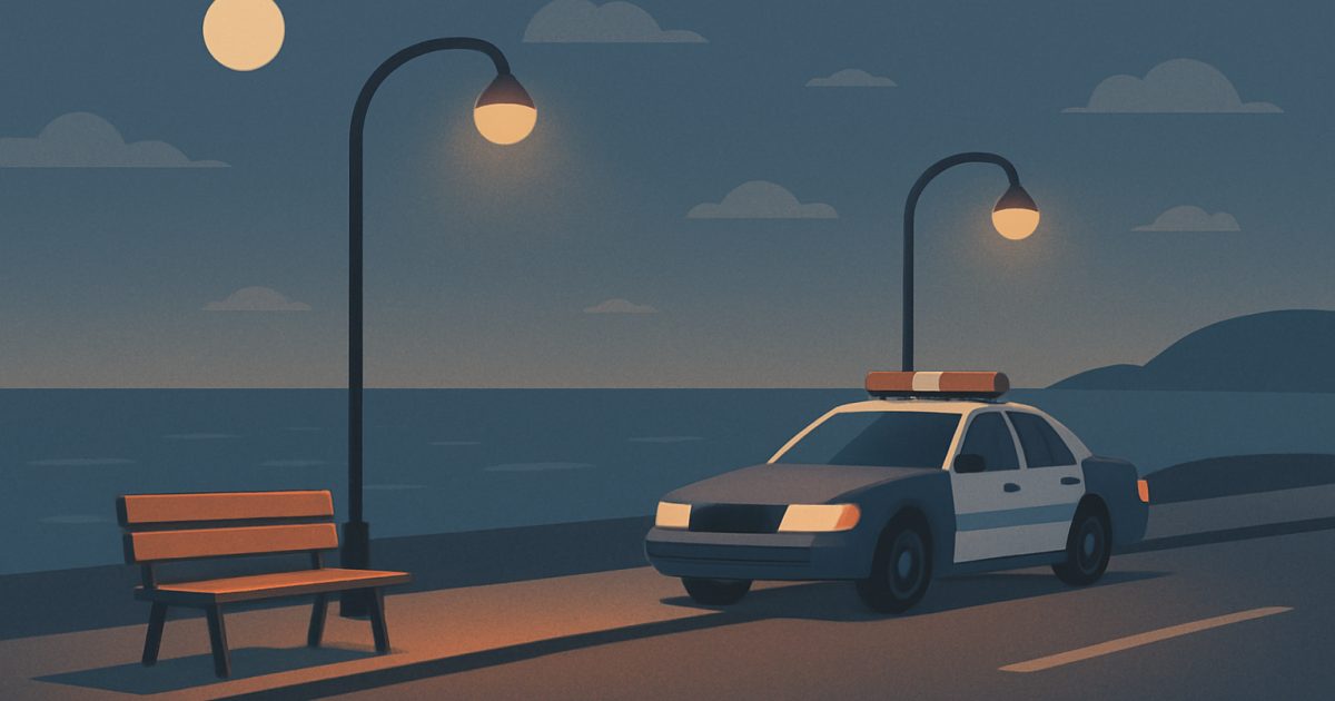 示意圖：旗津85歲老翁深夜路旁迷途 員警載送途中巧遇尋父的兒子